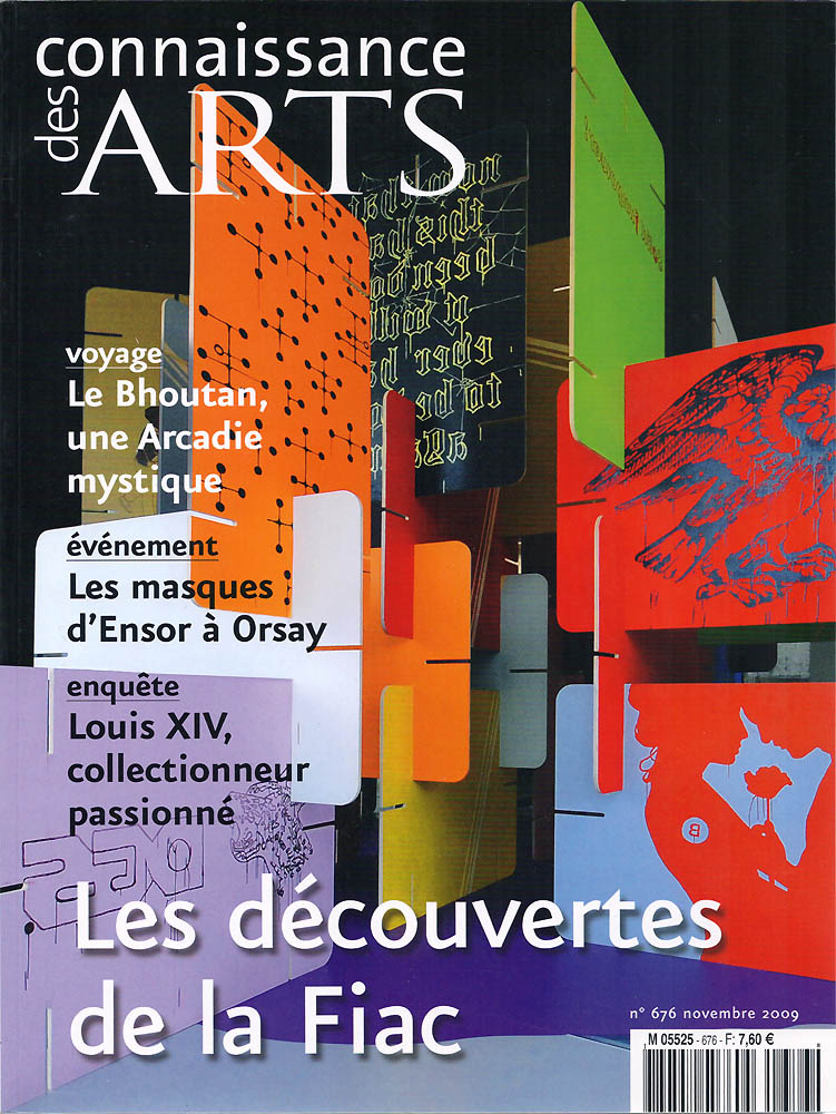 Connaissance des Arts - Novembre 2009 - Couverture