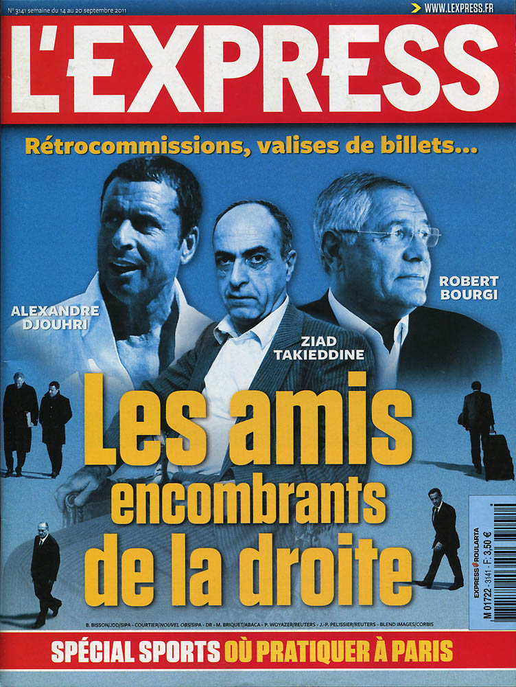 L'Express - Septembre 2011 - Couverture