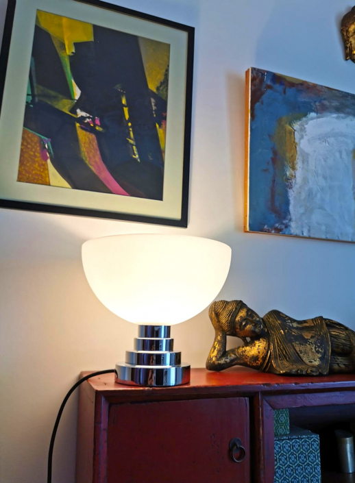 Appartement client – Lampe REF. 998 V bis Jean Perzel