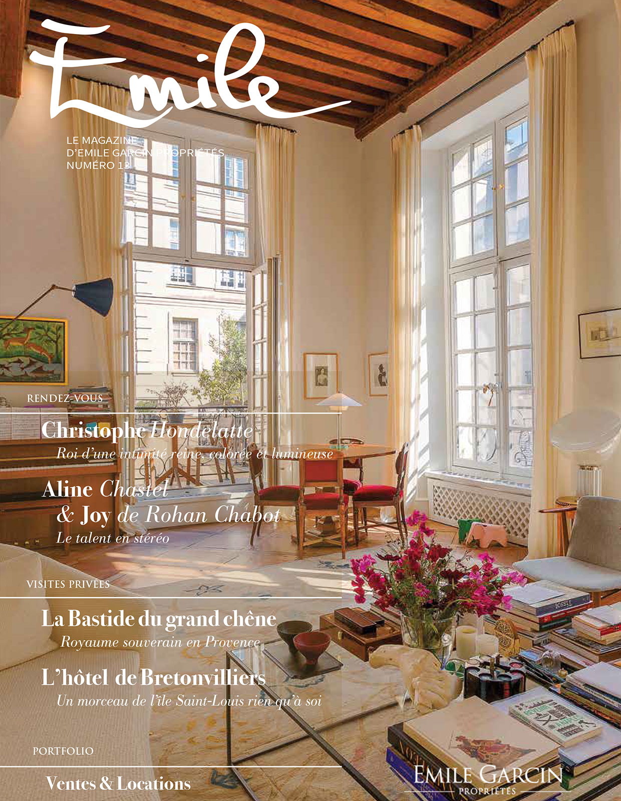 Atelier Jean Perzel dans le Magazine Emile n°13 - Juillet 2021