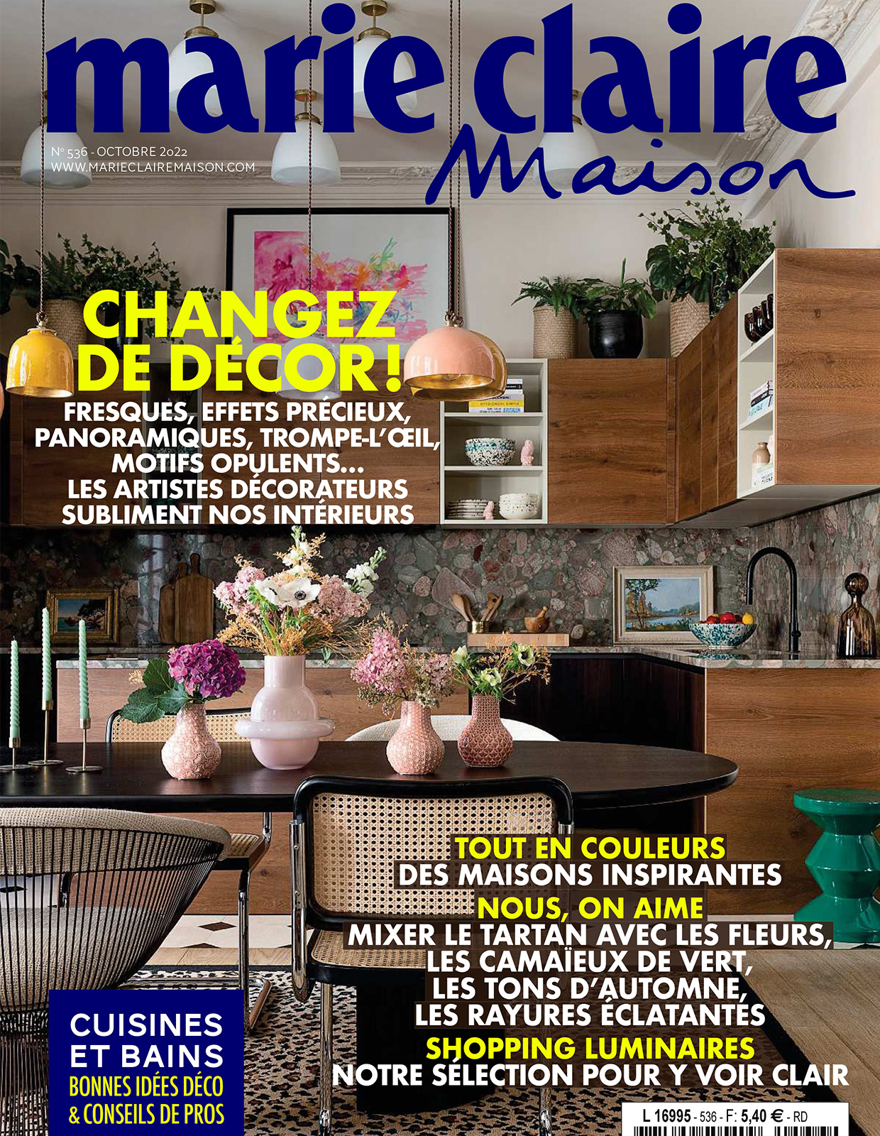 L'Atelier Jean Perzel dans Marie-Claire Maison - Octobre 2022