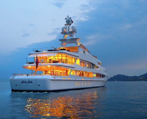 Eclairage de luxe pour Yacht