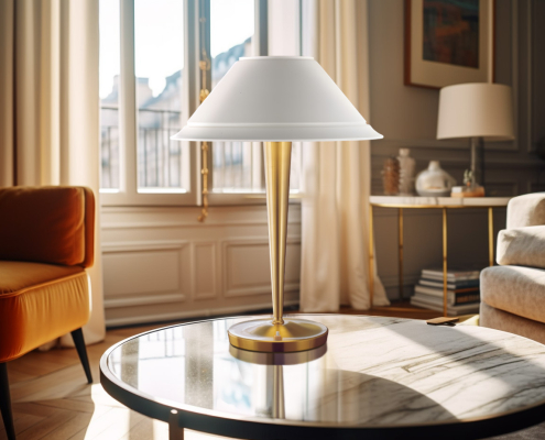 Lampe 817, lamp by Atelier Jean Perzel
