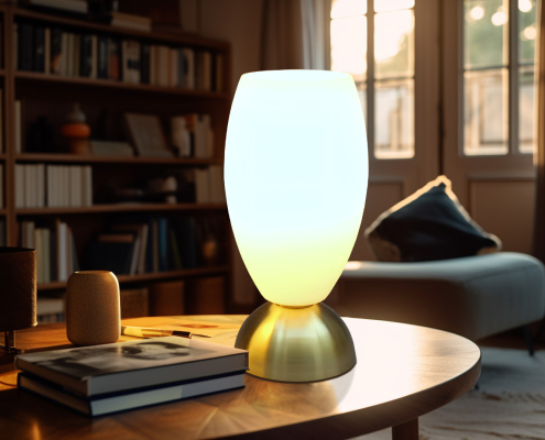 Lampe n°1000 - Lamp by the Atelier Jean Perzel