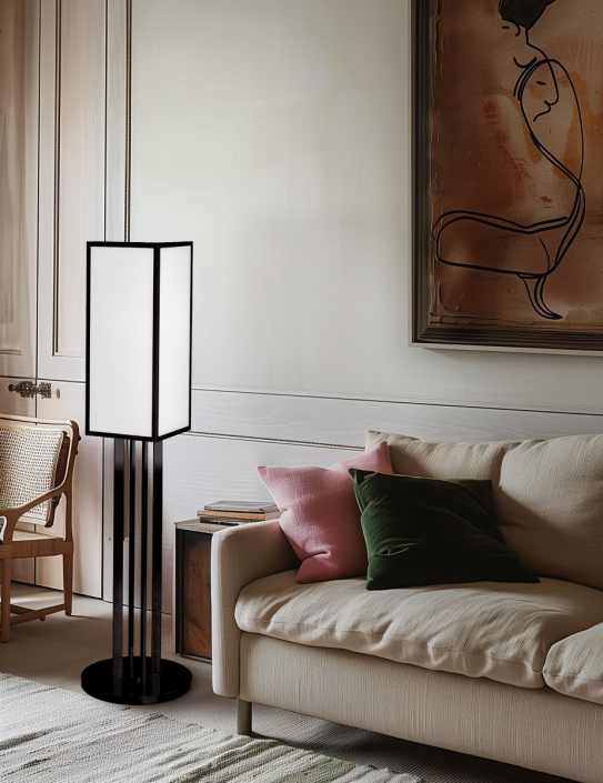 Lampadaire n°118 - Floor lamp by the Atelier Jean Perzel