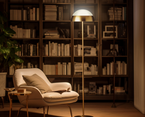 Lampadaire de lecture 104 | Atelier Jean Perzel