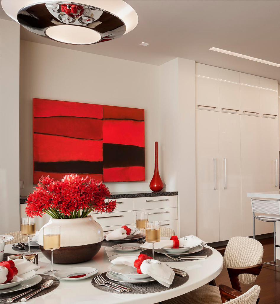Orsini Design - Tisch Residence in Greenwich - Suspension n°601, Atelier Jean Perzel