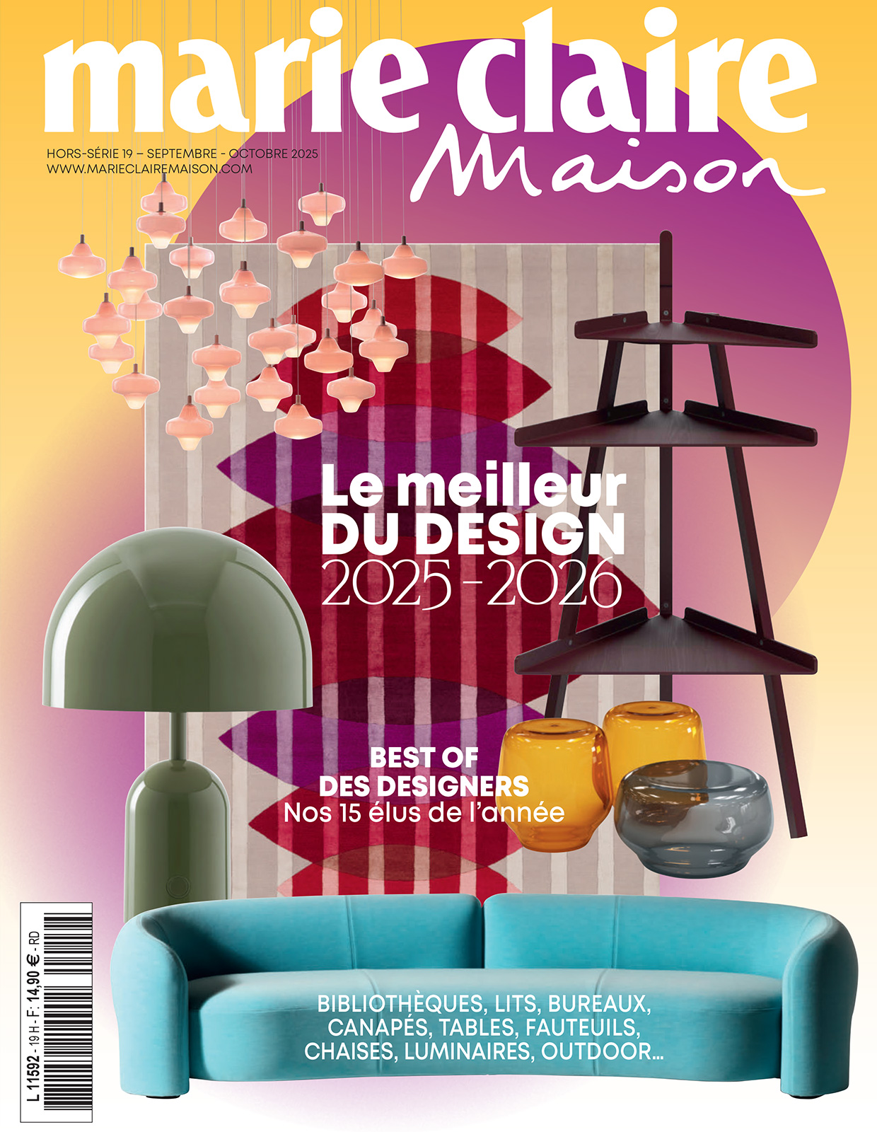 L'Atelier Jean Perzel dans Marie-Claire Maison – Hors-Série : Le meilleur du design 2025 / 2026
