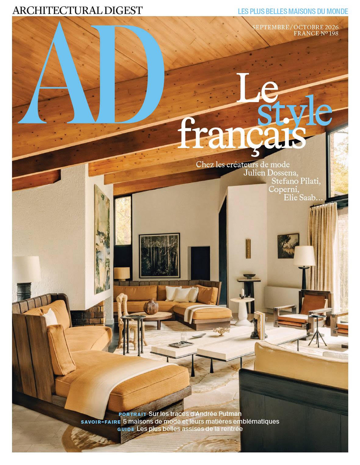 L'Atelier Jean Perzel dans Architectural Digest – Septembre 2026