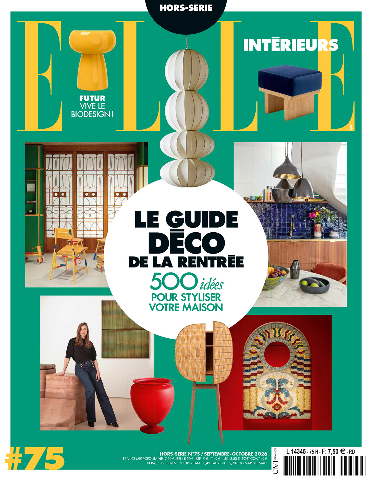 L'Atelier Jean Perzel dans ELLE Décoration – Hors-série Septembre 2026